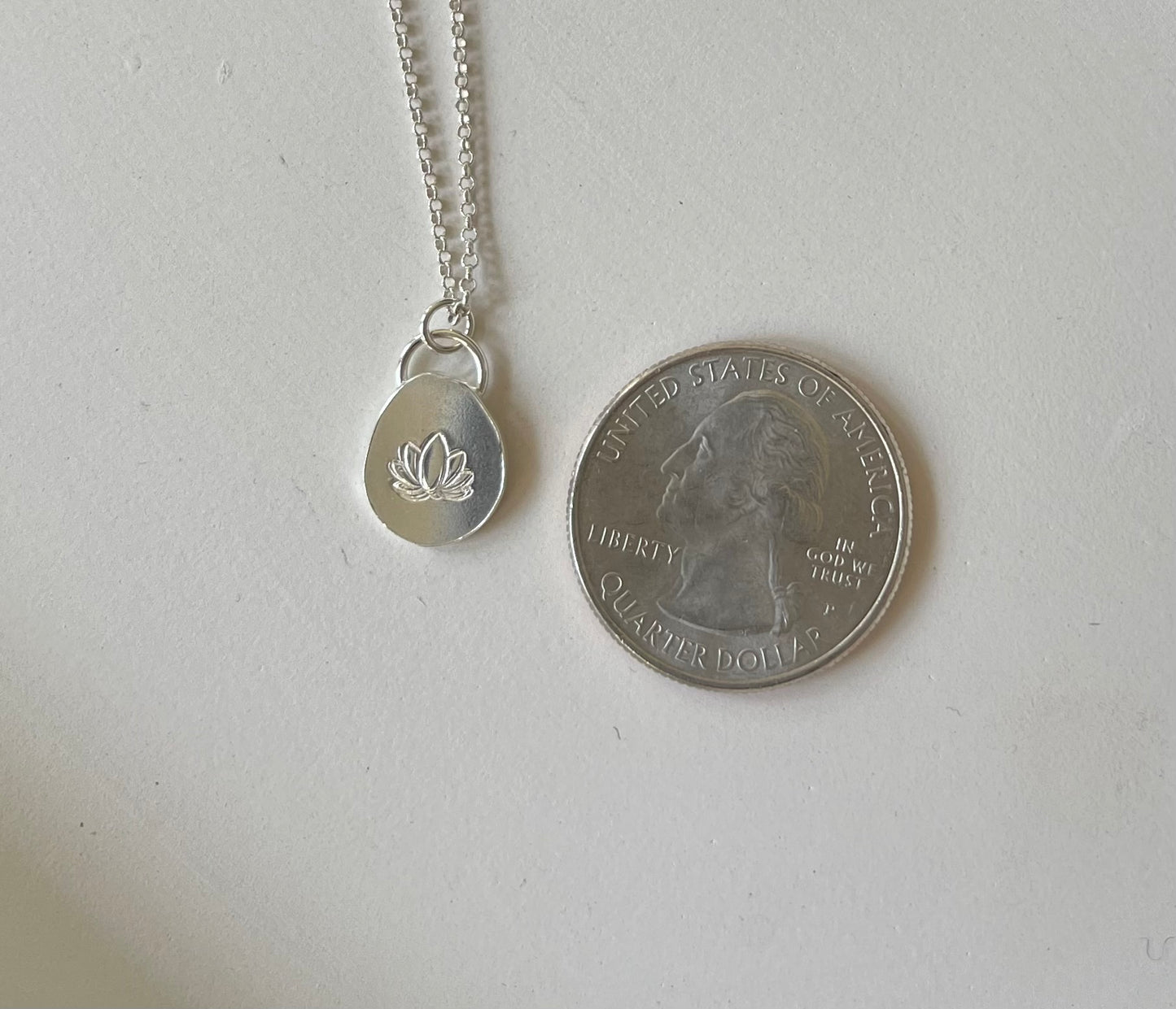 Little Lotus necklace