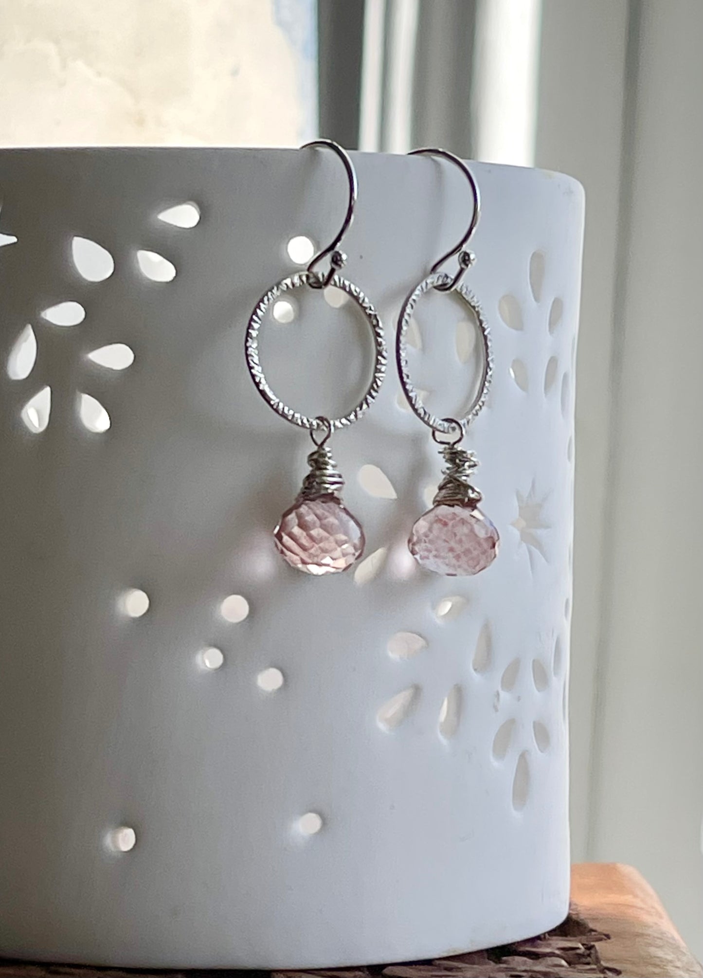 Dusty Rose earrings