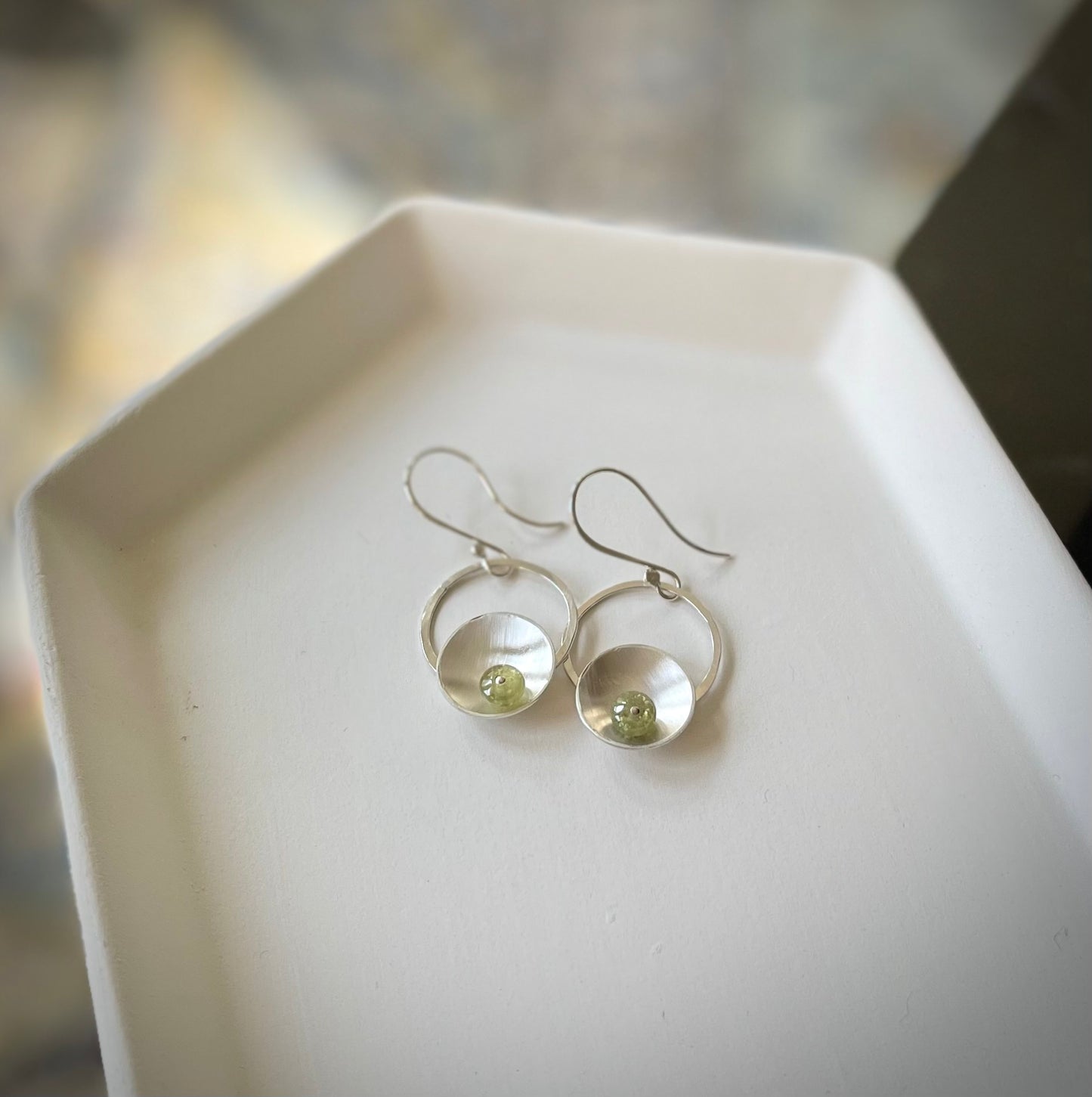 Spring Green earrings