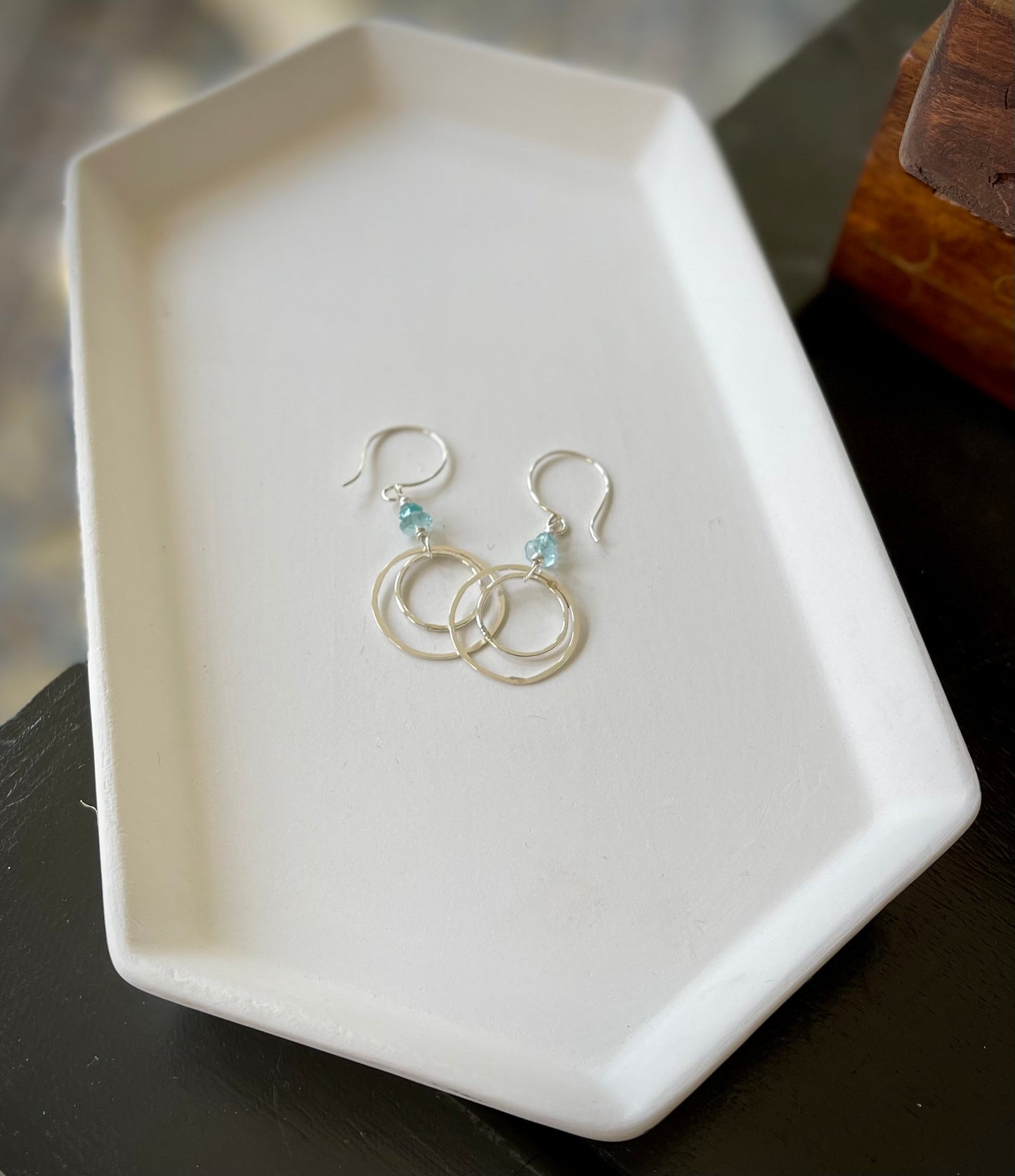 Aqua Hues earrings