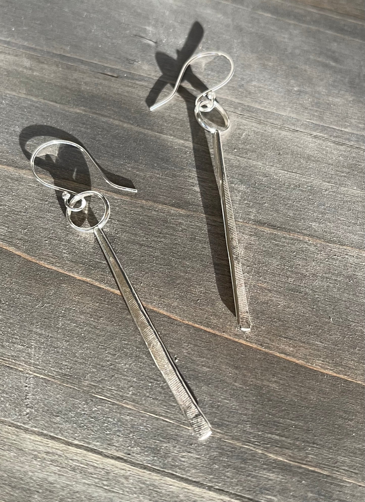 Linear + Loop earrings