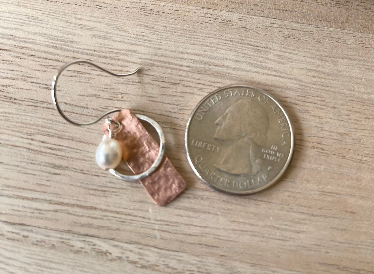Composition earrings