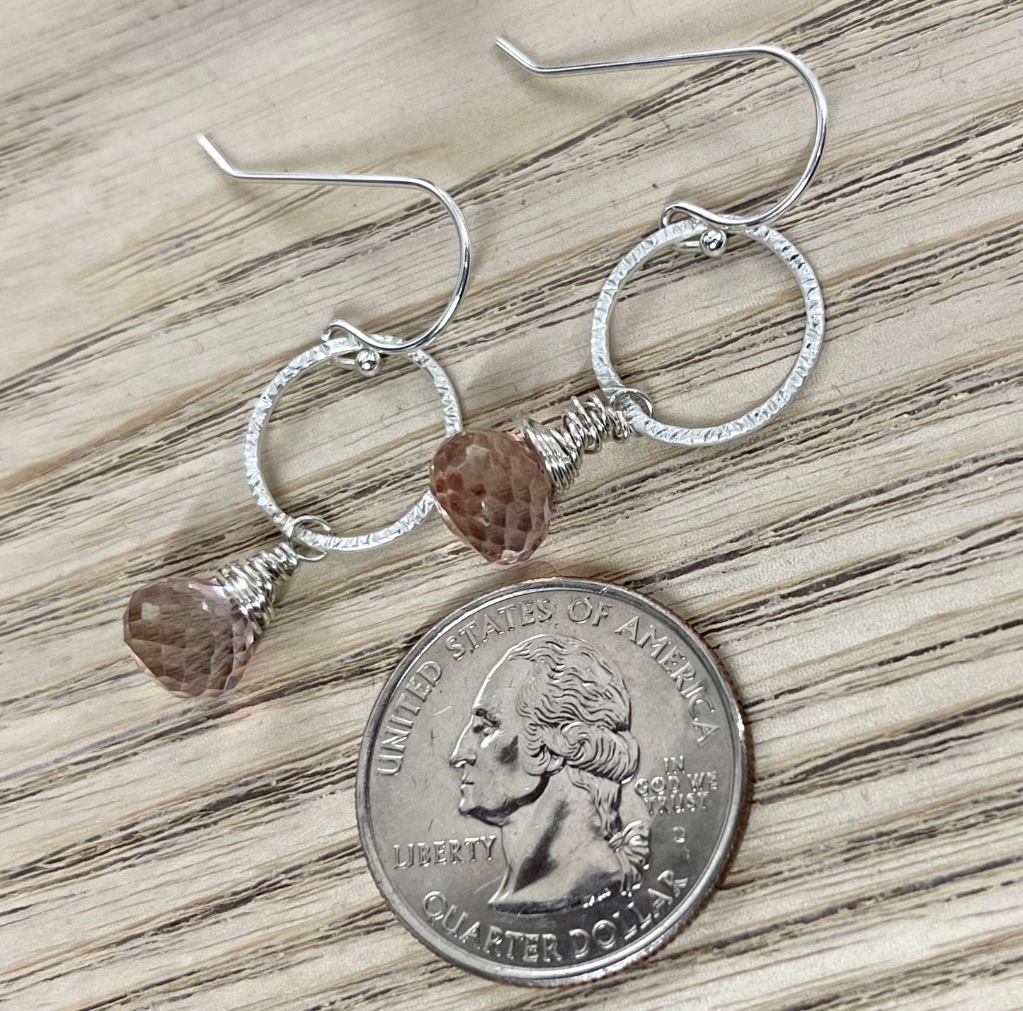Dusty Rose earrings