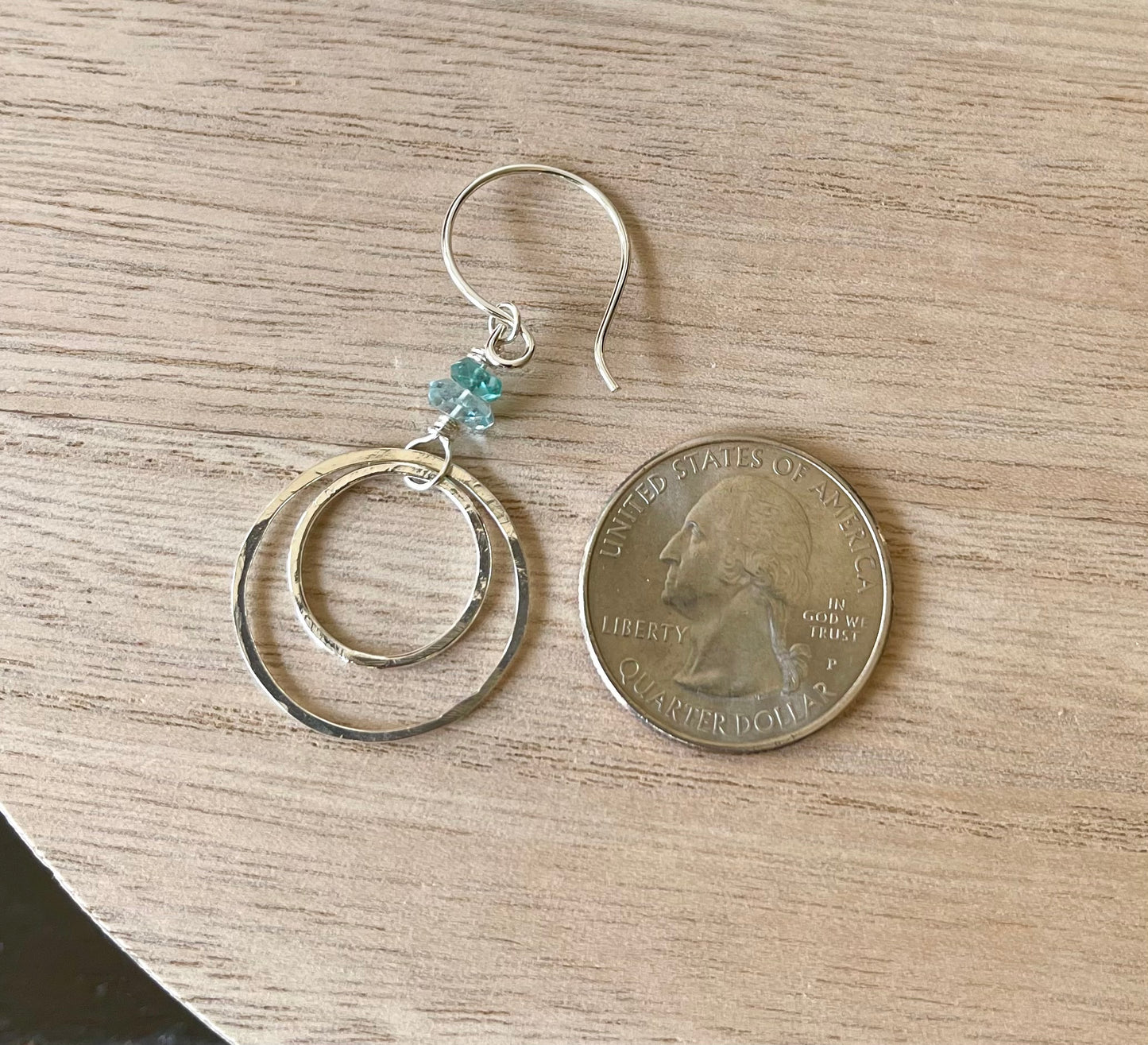 Aqua Hues earrings