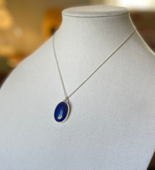 True Blue necklace