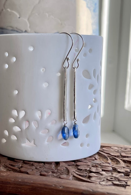 Azure earrings