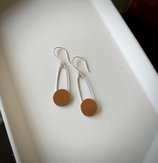 Mixed Metals earrings