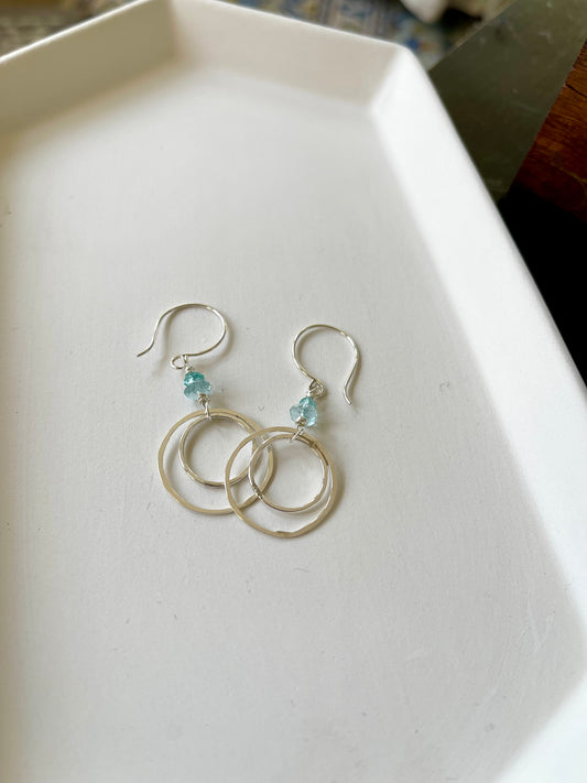 Aqua Hues earrings