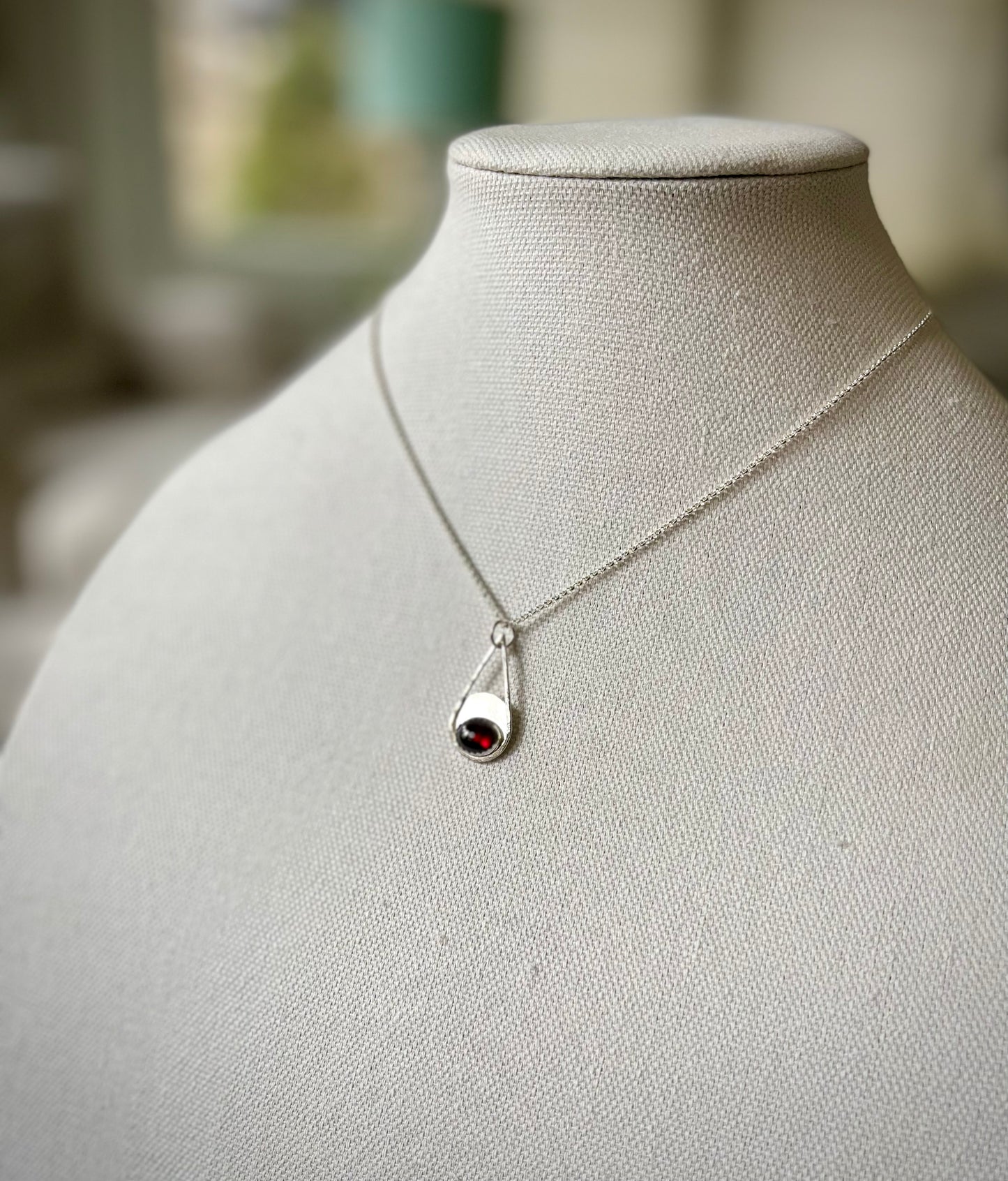 Claret necklace