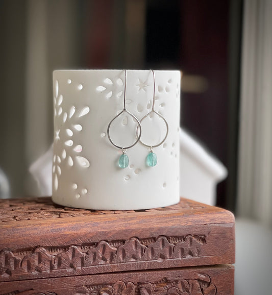 Raindrop earrings